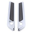 Pair Saddlebag Latch Cover Insert Reflector for Harley CVO Limited FLHTKSE