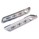 Pair Saddlebag Latch Cover Insert Reflector for Harley CVO Limited FLHTKSE