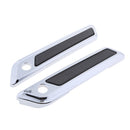 Pair Saddlebag Latch Cover Insert Reflector for Harley CVO Limited FLHTKSE