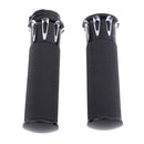 1" 25mm Chrome Handle Bar Hand Grips for Harley Sportster Touring Softail