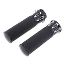 1" 25mm Chrome Handle Bar Hand Grips for Harley Sportster Touring Softail