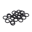 25 Pieces Black Motorcycle Engine Oil Drain Plug Seal Ring For Harley