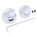 Chrome Rear Axle Nut Cover Cap Sets for Harley Dyna Sportster 883 VRSC XG XL