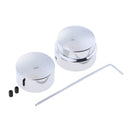 Chrome Rear Axle Nut Cover Cap Sets for Harley Dyna Sportster 883 VRSC XG XL