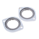 Exhaust Flange Kit W/ Gaskets for Harley Evo Twin Cam Street Glide Fat Boy