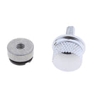 Motorcycle Chrome Aluminum Solo Seat Nut Bolt Mount Kit for Harley