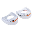 Chrome Fairing Mount Mirrors Amber LED Lights Cover Caps for Harley Touring 1996-2013