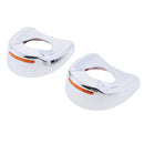 Chrome Fairing Mount Mirrors Amber LED Lights Cover Caps for Harley Touring 1996-2013
