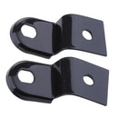 Pair Black Front Rear Turn Signal Relocater Holder for Harley Dyna 1996-2012