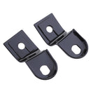 Pair Black Front Rear Turn Signal Relocater Holder for Harley Dyna 1996-2012