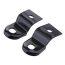 Pair Black Front Rear Turn Signal Relocater Holder for Harley Dyna 1996-2012