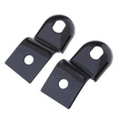 Pair Black Front Rear Turn Signal Relocater Holder for Harley Dyna 1996-2012