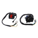 Universal 7/8'' Motorcycle Handlebar Horn Signal Lights Control Switch Assy