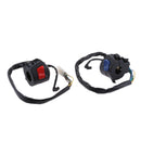 Universal 7/8'' Motorcycle Handlebar Horn Signal Lights Control Switch Assy