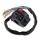 Motorcycle Universal 7/8" Handlebar Horn/Signal Lights Control Switch Assy