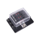 6-Way Car Blade Fuse Box Block Holder ATO/ATC Automobile Marine Boat DC32V
