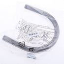 210mm Cafe Racer Seat Frame Hoop Loop End Flat Syle for Suzuki GN125/GS125