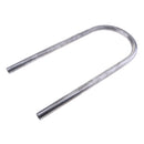 Grey Cafe Racer Seat Frame Hoop Loop End for Yamaha BMW Flat 210 X 460 Mm