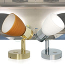 Retro Corridor Wall Lamp Golden Lampshade Led Bedside Touch Dimming Light 3W