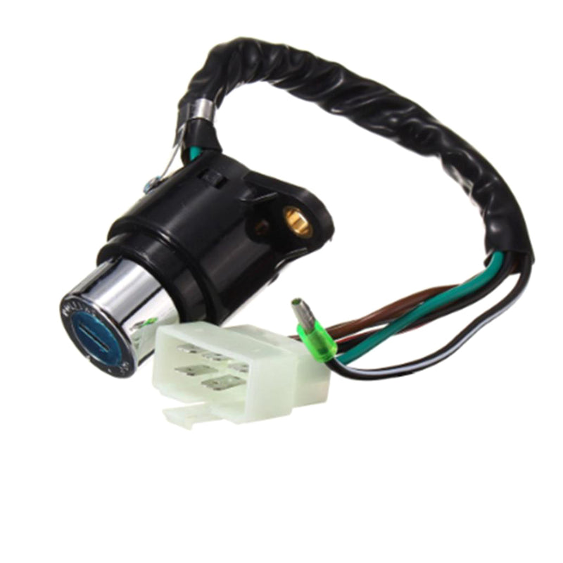 1 Set Black Plastic Copper Motorbike Ignition Key Switch Assy Fit For Honda CM400A Hondamatic 1979-1981