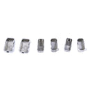 Switch Housing Button Caps Kit for Harley XL Dyna Softail 2011 2012 2013 2014 2015 Chrome