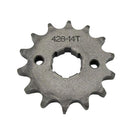 14T 428 Chain/Pitch 20mm Front Sprocket Cog for Pit Trail Dirt Bike ATV Quad