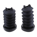 2Pcs Front Fork Gaiter Shock Absorber Boots for Harley Road Glide 1997-2017
