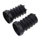 2Pcs Front Fork Gaiter Shock Absorber Boots for Harley Road Glide 1997-2017