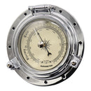 Silver Marine Boat RV Yacht Rome Vintage Barometer Air Gauge for Navigation