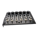 12V Rocker Switch Panel 6 Gang Circuit Breaker RV Car Boat Marine Accessory