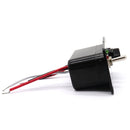 Plastic Boat Bilge Pump Switch W/ LED Light Indicator - 3 Way Control Panel Marine