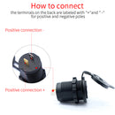 Universal Car Boat 2 Pin Dual USB Charger Socket Plug With Waterproof Cover