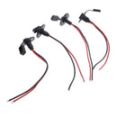 Set of 4 16AWG SAE Extension Cable Connector Quick Disconnect Wire Harness
