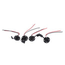 Set of 4 16AWG SAE Extension Cable Connector Quick Disconnect Wire Harness