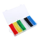 480Pcs 4'' Nylon Cable Self-Locking Zip Ties Assortment Multi-Color