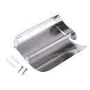 Marine Stainless Steel Bathroom Paper Towel Roll Holder w/ Cover Waterproof Dustproof
