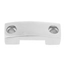 Silver Stainless Steel Boat Deck Fitting Rope Connection Loop Hardware 38mm