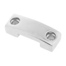 Silver Stainless Steel Boat Deck Fitting Rope Connection Loop Hardware 38mm