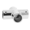 Marine Boat Yacht 316 Stainless Steel 4-Way Hand Rail Fitting 25mm 1