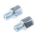 Motorcycle Rearview Mirror 8mm Right Hand Thread to 10mm Right Hand Thread Screw
