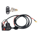 12-24V 3.1A Car Motorcycle Dual USB 2 Port Charger Adapter w/ On Off Switch