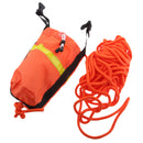 Orange Rescue Throw Bag w/ 59Ft Floating Rope for Boating Ice Fishing Sailing