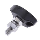 6mm Black Junction Block Power Post Insulated Terminal Stud for Boat Marine