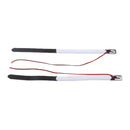 LED Front Fork Turn Signal Lights Sportbike Cruiser Blinkers 45-70mm