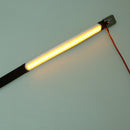 LED Front Fork Turn Signal Lights Sportbike Cruiser Blinkers 45-70mm