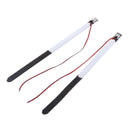 LED Front Fork Turn Signal Lights Sportbike Cruiser Blinkers 45-70mm
