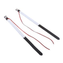 LED Front Fork Turn Signal Lights Sportbike Cruiser Blinkers 45-70mm
