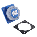 16A 220-250V Marine Shore Power Socket Waterproof Electrical Plug & Gasket