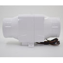 24v 270 CFM In-Line Bilge Air Blower Suits 4'' Hose -Boat/Marine/Caravan/RV
