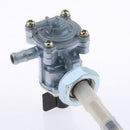 Silver Fuel Gas Switch Valve Petcock for Honda VTR250 1997-2008 CB250 Hornet250 1997-2005